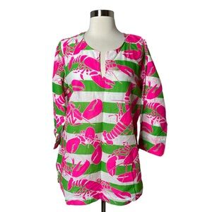 Gretchen Scott Striped Lobster Tunic